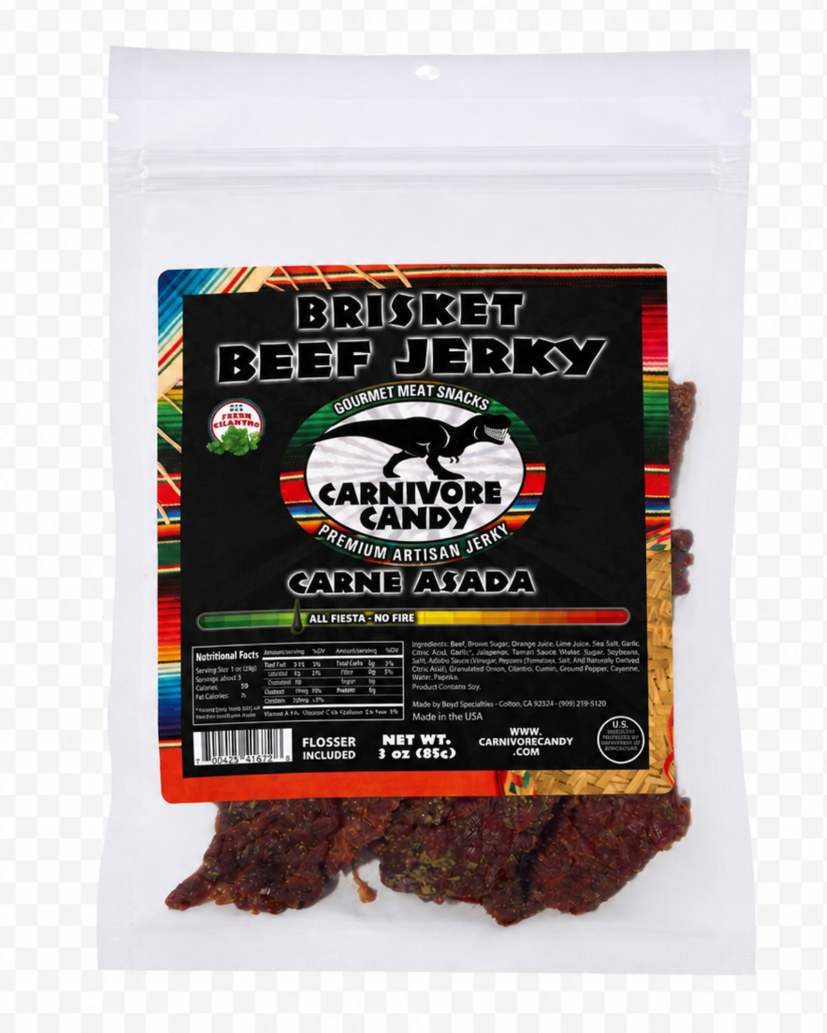 Carne Asada Brisket Beef Jerky