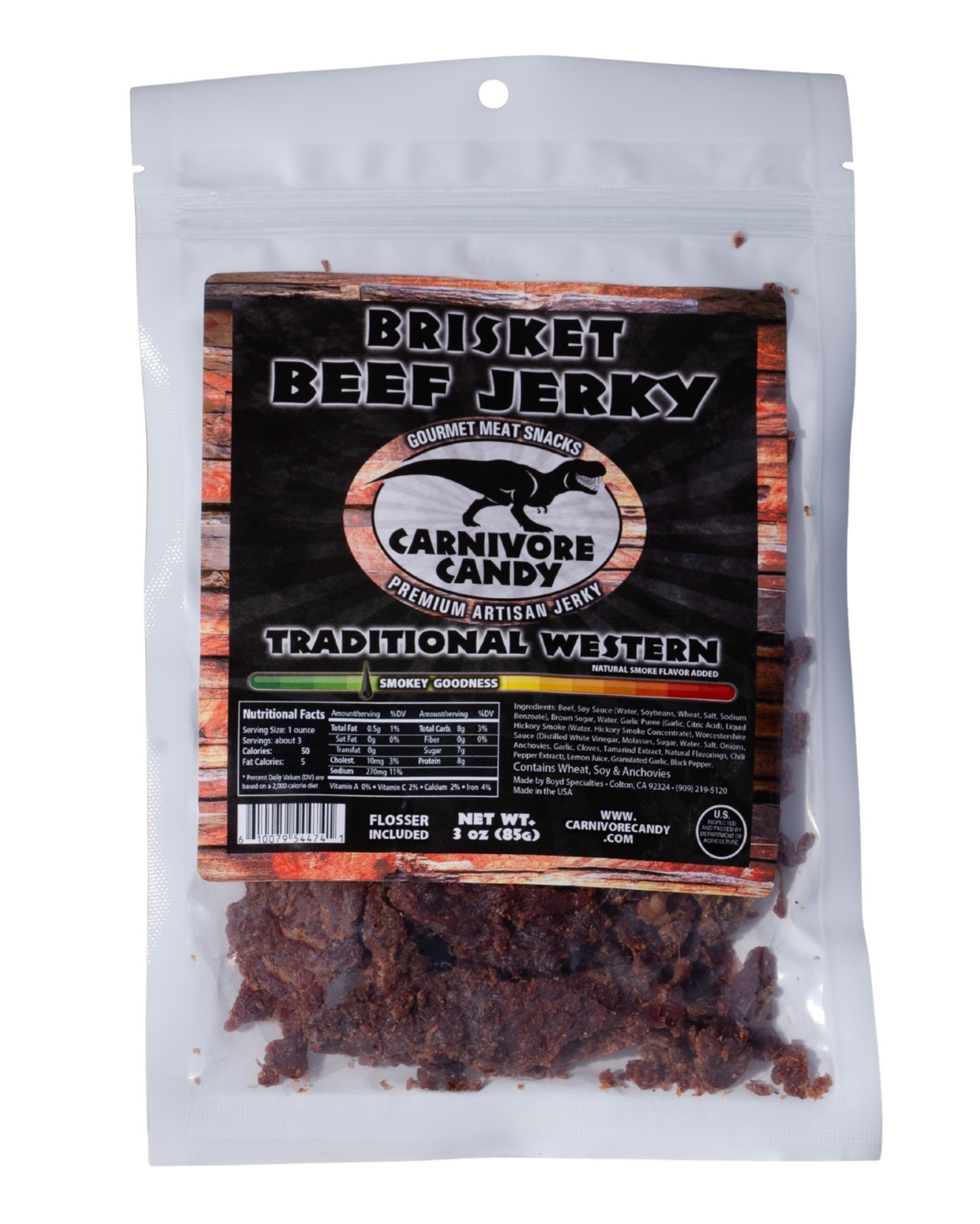 Traditional Western Brisket Beef Jerky