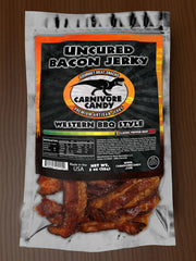 Western Barbecue Uncured Bacon Jerky