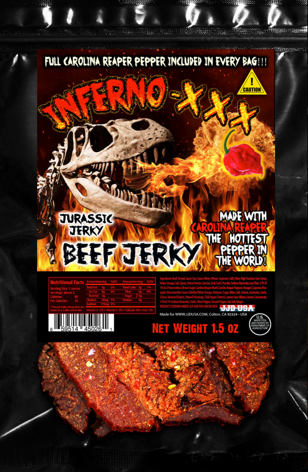 Inferno XXX Beef Jerky