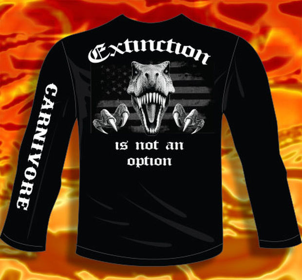 Biker Carnivore Long Sleeve Shirt